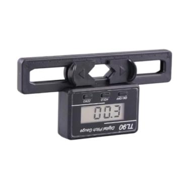 Imagem de Amagogo Medidor de passo digital RC Logger profissional LCD com display retroiluminado Ferramenta de localização de ângulo Transferidor para helicóptero RC