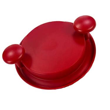 Imagem de aqxreight Máquina de Corte Manual de Carne Com Base de Carne Com Alças para Alças para Frango, Vermelha Com Base Em, Triturador de, Triturador de de Mão de Mão de de (Vermelho)