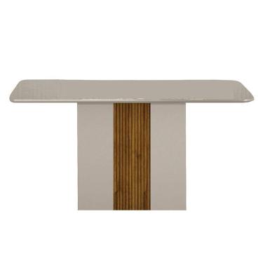 Imagem de Mesa De Jantar Doha 120x80 Off White Decor Off – Leifer Móveis