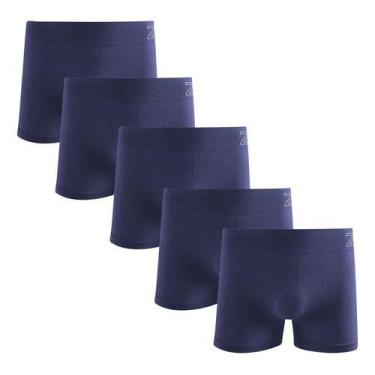 Imagem de Kit 5 Cuecas Boxer Zee Rucci Masculina Microfibra Poliamida - Zee Rucc