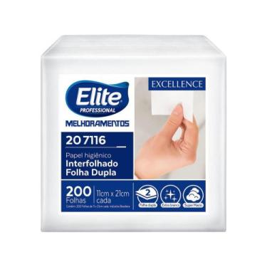 Imagem de Papel Higiênico Folha Dupla Interfolhado - Elite Professional Excellen