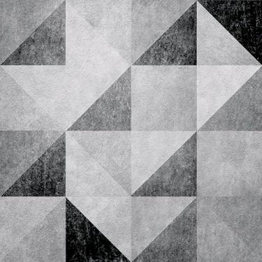 Imagem de Papel De Parede Adesivo Abstrato Cimento Rústico Cinza 3m