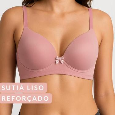 Imagem de Sutia Com Bojo Sutiã Feminino Reforçado Confort Alta Sustentaçao Levan
