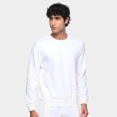 Imagem de Moletom Olympikus Comfy Big Logo Masculino, Branco, G