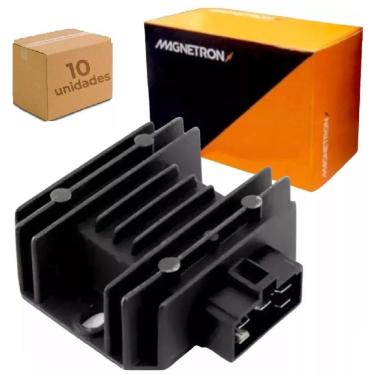 Imagem de Regulador Retificador Factor 125 Ybr Ed 2014 2015 2016 Kit10 Peças Magnetron