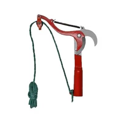 Imagem de Tesoura De Jardinagem Poda Aparador Galhos Altos De Árvore Com Corda Tesourão Podador Profissional