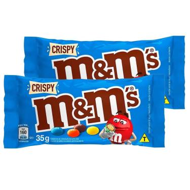 Imagem de Kit 2 Chocolate M&M`S Crispy 35g