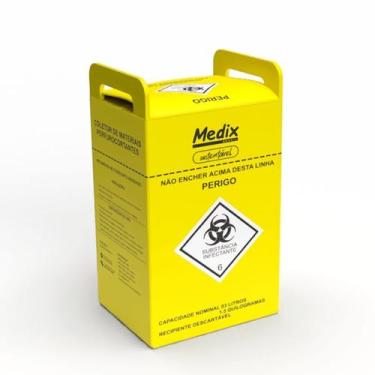 Imagem de Coletor Perfurocortante de 3 Litros - Medix