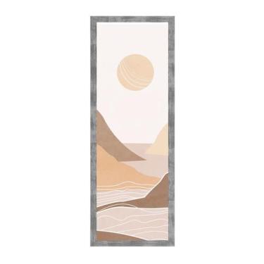 Imagem de Marco de Fotos JDZIVTOP 25x76 cm Gris Envejecido Rústico