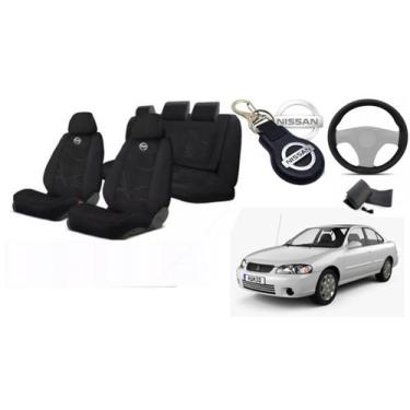 Imagem de Combo Capas Personalizado Exclusivo Sentra 86-00 + Volante + Chaveiro 