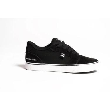 Imagem de Tenis DC Shoes Anvil Blast Original, 41, Black, White