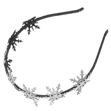 Imagem de Toyvian Tiara de Natal, Tiara de Natal Com Glitter Em Formato de Floco de Neve E Flor, Acessórios de, Lembrancinhas para Festas E Decorações Festivas para Mulheres