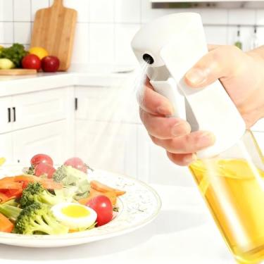 Imagem de Pulverizador de óleo Chef-Trusted: Spray contínuo com controle de porção para cozinhar, saladas, churrascos e muito mais