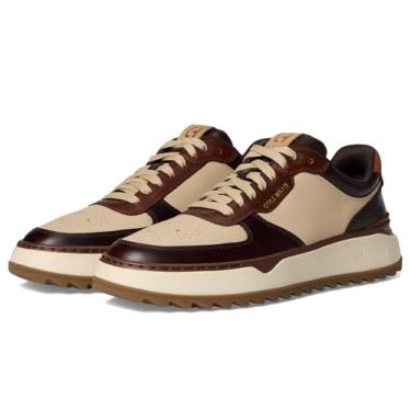 Imagem de Cole Haan Grandpro Crossover Tênis de golfe masculino, Aveia, Madeira/Marfim, impermeável, 40