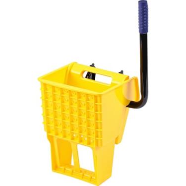 Imagem de Sasylvia Esfregão amarelo Esfregão balde Esfregão Apenas Esfregão Coador Acessórios de Limpeza Industrial para Restaurantes Comerciais Domésticos Suprimentos de Banheiro (prensa lateral)