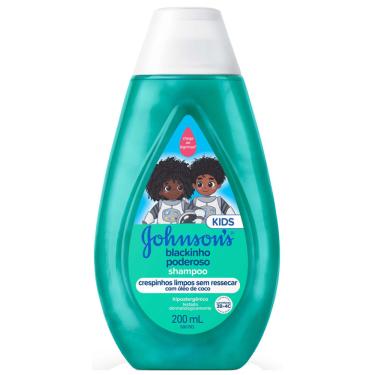 Imagem de Shampoo Infantil para Cabelos Crespos JOHNSON’S Blackinho Poderoso 200ml