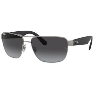 Imagem de Óculos de Sol Ray-Ban 0RB3745L 041/8G Tam 63 / Chumbo Escovado - Lentes Gradient Grey