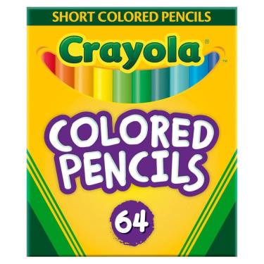 Imagem de Lápis de cor Crayola Mini 64 unidades com apontador e estojo