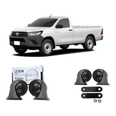 Imagem de BUZINA AUTOMOTIVA CARACOL (PAR) GRAVE/AGUDO PARA HILUX 2006 >2008 - TIGER AUTO
