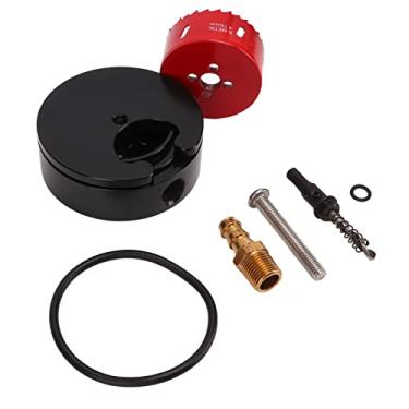 Imagem de Cryfokt Kit de Depósito de Tanque de Combustível Tigela de Sistemas de Liga de Alumínio Eficiente para Duramax, Kit de Depósito de Contêiner de Tanque de Combustível de Porta única para Tanques