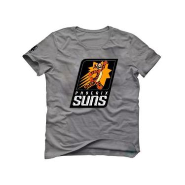 Imagem de Camiseta Basquete Steve Nash Logo Phoenix Suns LakerNation - Loja Whit