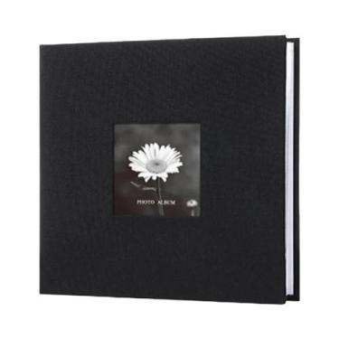 Imagem de Álbum De Fotos Com Capa De Linho De 6 Polegadas, 200 Folhas Com Bolsos