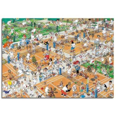 Imagem de Hidden Object Canvas Prints Humor Tennis Poster Wall Art For Home 1 peça Decorações Noframed 81.3 cm x 61.0 cm