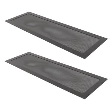 Imagem de Aoresac Filtro de Poeira de Ventilador PVC Premium Estrutura Magnética Grades Filtro Ventilador Computador Malha Fina para Refrigerador PC Com Furos Ultrafinos, Protege o (Preta)