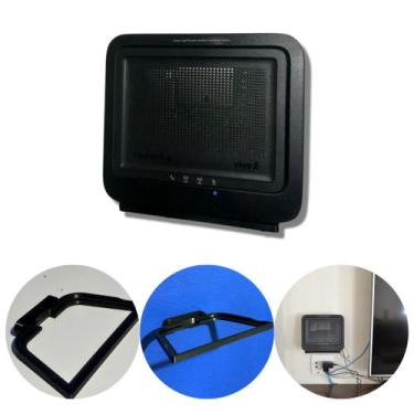 Imagem de Suporte Modem Vivo Fibra 6 Wi-Fi - Libere Espaço na Mesa  Setup Profis