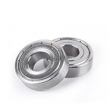 Imagem de XMGKMN 10 peças de rolamentos de esferas de aço inoxidável 304C borracha selada metal blindado radial S624 S625 S626 S627 S628 S629ZZ (Cor: 304 ZZ, Tamanho: S625 5X16X5_4PCS)