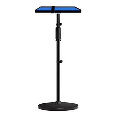 Imagem de XIANGGUI 1983 Suportes para projetores, suporte para projetor, suporte multifuncional de metal, com bandeja, comprimento ajustável, 31,5 a 150 cm, carga de 5 kg