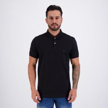 Imagem de Polo Aramis Basica Piquet Preto, EG