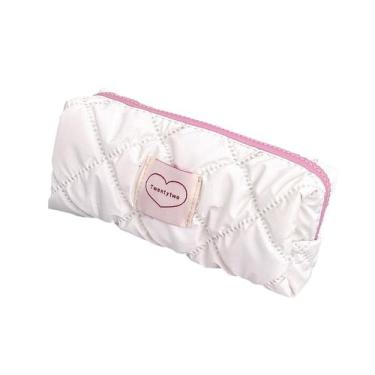 Imagem de Estojo de lápis, fofo, estilo coreano, espuma de leite, coração, grand