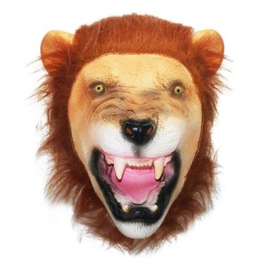 Imagem de Máscara Cosplay Lions Halloween, Carnaval, Páscoa, látex 300g - yiweis