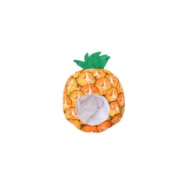 Imagem de Chapéu de frutas, abacaxi para adultos, fantasia de cosplay, poliéster