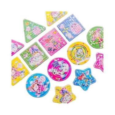 Imagem de Brinquedo Labirinto De Contas Para Festa Infantil, 12 Ou 30 Peças, Pis
