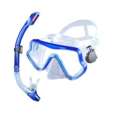 Imagem de Conjunto De Máscara De Mergulho Para Adultos Com Snorkel, Equipamento 