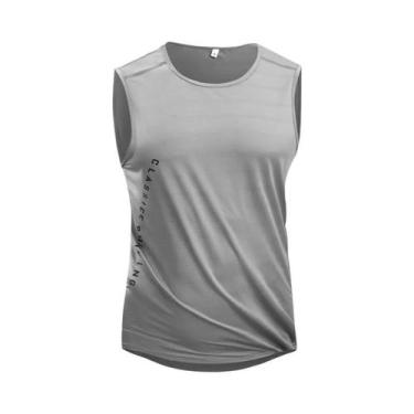 Imagem de Colete Masculino De Malha De Secagem Rápida Para Corrida, Regata Respi