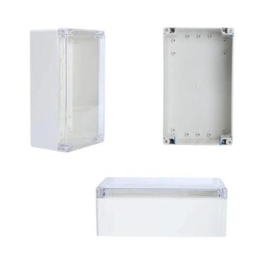 Imagem de Caixa De Plástico Transparente À Prova d'Água Para Projetos Eletrônico