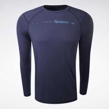 Imagem de Camiseta Reebok Manga Longa Energy Print Masculina-Masculino