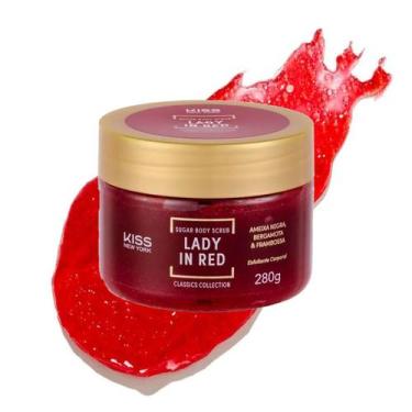 Imagem de Esfoliante Corporal Kiss New York de Açucar 280g COR:LADY IN RED, Lady