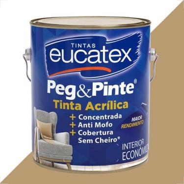 Imagem de Tinta latex eucatex peg pinte acrilico camurca imperial 3600ml