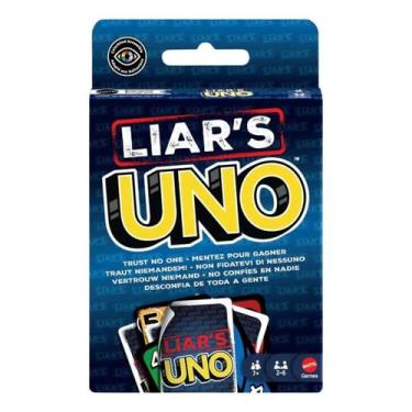 Imagem de Jogo De Baralho Uno Liar's Original Cartas - Mattel