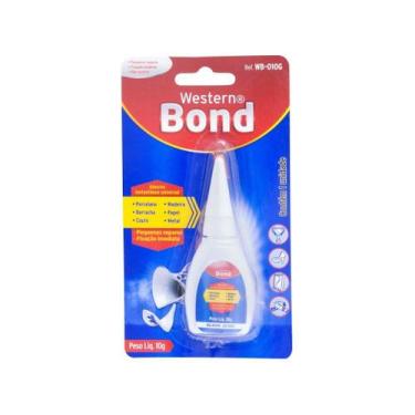 Imagem de Super cola instantanea 10g western ref. wb-010g, 10g