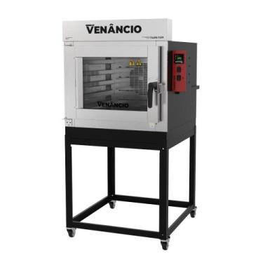 Imagem de Forno Turbo a Gás Twister 5 Esteiras Externo e Interno Aço Carbono FVT