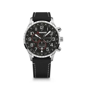 Imagem de Relógio de Pulso Suíço Wenger linha Attitude Cronógrafo pulseira silic