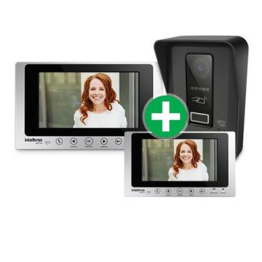 Imagem de Interfone Video Porteiro Wifi Wireless Via App Intelbras Allo Wt7 Lite