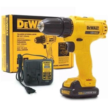 Imagem de Furadeira Parafusadeira 12V 3/8" 10mm bivolt DCD700LC1 - Dewalt, Bivol