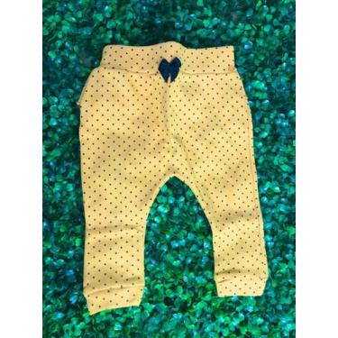 Imagem de Culote Saruel Fem Sem Pe Estampado Bolinhas Babado - KORTE REKORTE , M