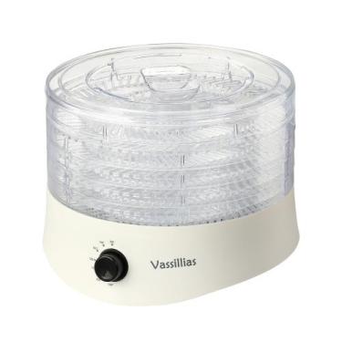 Imagem de Desidratador de Alimentos Vassillias 704M 280W 5 Bandejas Branco